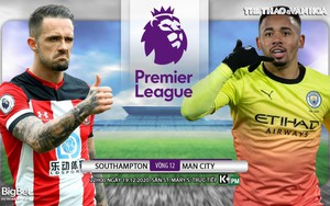 Soi kèo nhà cái Southampton vs Man City. Trực tiếp bóng đá vòng 14 Giải ngoại hạng Anh