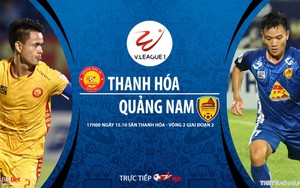 Soi kèo nhà cái. Thanh Hóa vs Quảng Nam. Trực tiếp bóng đá Việt Nam 2020