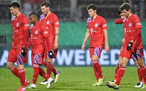 Bayern Munich bị đội hạng nhì loại khỏi cúp Quốc gia Đức