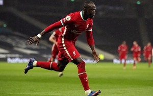 Tottenham 1-3 Liverpool: Mane bùng nổ đưa Liverpool trở lại Top 4