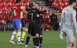 Granada 0-4 Barcelona: Messi và Griezmann cùng lập cú đúp