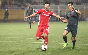 HLV Trương Việt Hoàng hài lòng với chiến thắng của Viettel