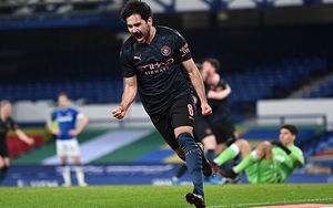 Everton 0-2 Man City: Guendogan tỏa sáng giữ hy vọng ăn 4 cho Man City
