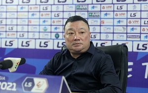 HLV Trương Việt Hoàng thừa nhận Viettel thắng may mắn