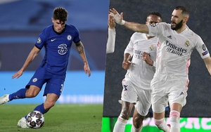 Real Madrid 1-1 Chelsea: Pulisic đi vào lịch sử, Benzema giữ lại hy vọng cho Real