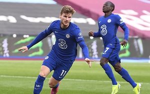 West Ham 0-1 Chelsea: Werner tỏa sáng, Chelsea 'cắt đuôi' West Ham với Top 4