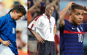 6 siêu sao bóng đá từng đá hỏng luân lưu trước Bukayo Saka