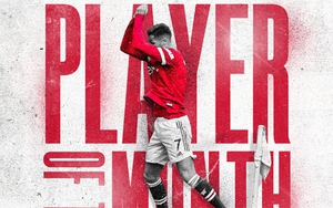 Ronaldo nhận danh hiệu Cầu thủ xuất sắc nhất Premier League tháng 9