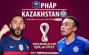 Soi kèo nhà cái Pháp vs Kazakhstan. On Sports trực tiếp bóng đá vòng loại World Cup (2h45, 14/11)