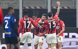 Inter 1-2 Milan: Giroud lập cú đúp, Milan ngược dòng trong 3 phút