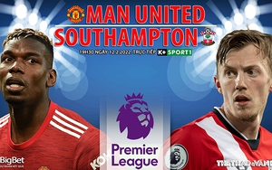 Soi kèo nhà cái MU vs Southampton. K+, K+ Sports 1 trực tiếp bóng đá Ngoại hạng Anh (19h30, 12/2)
