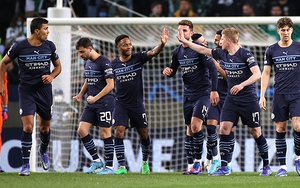 Sporting Lisbon 0-5 Man City: Áp đảo hoàn toàn