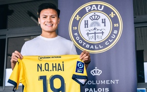 Pau FC đăng clip chào mừng tân binh Quang Hải