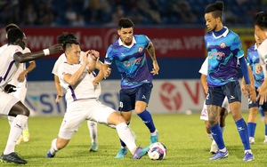 V-League vòng 10: Bình Định ngược dòng, Sài Gòn gây bất ngờ trước Hà Tĩnh