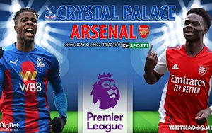 Soi kèo nhà cái Crystal Palace vs Arsenal. Nhận định, dự đoán bóng đá Anh (2h00, 5/4)