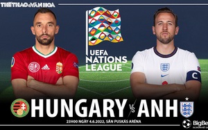 Soi kèo nhà cái Hungary vs Anh. Nhận định, dự đoán bóng đá Nations League (23h00, 4/6)