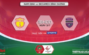 Soi kèo nhà cái Nam Định vs Bình Dương. Nhận định, dự đoán bóng đá V-League 2022 (18h00, 3/7)