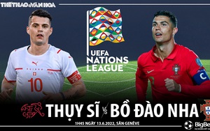 Soi kèo nhà cái Thụy Sỹ vs Bồ Đào Nha. Nhận định, dự đoán bóng đá Nations League (01h45, 13/6)