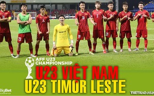 Soi kèo nhà cái U23 Việt Nam vs U23 Timor Leste. Nhận định, dự đoán bóng đá U23 Đông Nam Á (19h30, 24/2)