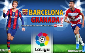 Soi kèo nhà cái Barcelona vs Granada và nhận định bóng đá Tây Ban Nha (2h00, 21/9)