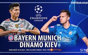 Soi kèo nhà cái Bayern Munich vs Dinamo Kiev. Nhận định bóng đá, dự đoán Cúp C1 hôm nay (2h00, 30/9)