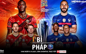 Soi kèo nhà cái Bỉ vs Pháp. Nhận định, dự đoán bóng đá Nations League (1h45, 8/10)