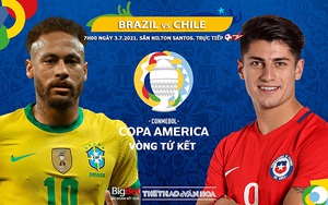 Kèo nhà cái. Soi kèo Brazil vs Chile. BĐTV trực tiếp Copa America 2021