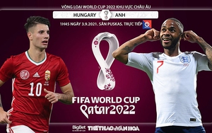 Soi kèo nhà cái Hungary vs Anh và nhận định bóng đá vòng loại World Cup 2022 (1h45, 3/9)