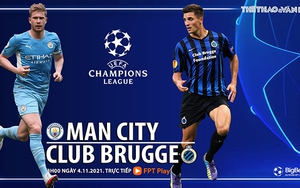 Soi kèo nhà cái Man City vs Brugge. Nhận định, dự đoán bóng đá Cúp C1 (3h00, 4/11)