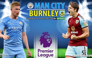 Soi kèo nhà cái Man City vs Burnley. Nhận định, dự đoán bóng đá Ngoại hạng Anh (21h00, 16/10)