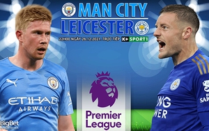 Soi kèo nhà cái Man City vs Leicester. Nhận định, dự đoán bóng đá Anh (22h00, 26/12)