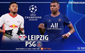 Soi kèo nhà cái Leipzig vs PSG. Nhận định, dự đoán bóng đá Cúp C1 (3h00, 4/11)