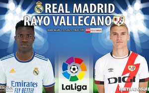 Soi kèo nhà cái Real Madrid vs Rayo Vallecano. Nhận định, dự đoán bóng đá La Liga (3h00, 7/11)