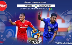 Kèo nhà cái. Soi kèo Viettel vs Pathum. VTC3 trực tiếp bóng đá Cúp C1 châu Á