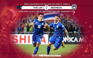 Kèo nhà cái: Thái Lan vs Indonesia. VTV6 trực tiếp bóng đá vòng loại World Cup 2022