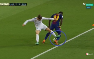 Bale phạm lỗi thô bạo nhưng thoát án phạt, CĐV Barca tố Real Madrid mua trọng tài