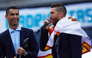 Sergio Ramos: 'Tất cả là bịa đặt. Chỉ còn thiếu việc Firmino bị cảm lạnh vì trót dính mồ hôi tôi'