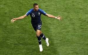 Kylian Mbappe đi vào lịch sử ĐT Pháp và World Cup