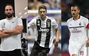 AC Milan đạt thoả thuận mượn Higuain, đổi Bonucci lấy Caldara của Juventus