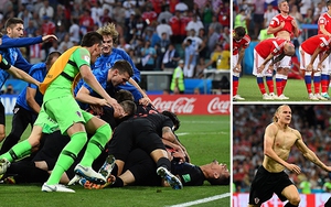 Thắng chủ nhà Nga ở loạt luân lưu căng thẳng, Croatia gặp Anh ở Bán kết