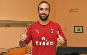 Higuain, Caldara và Bonucci cùng rạng rỡ với CLB mới sau thương vụ 'chấn động' Serie A