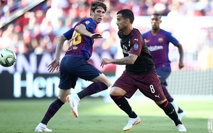 Video clip highlights bàn thắng AC Milan 1-0 Barcelona: Andre Silva toả sáng phút bù giờ