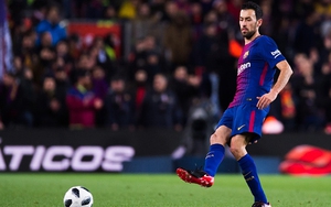 VIDEO: Busquets chuyền chính xác 98,7%, chơi đùa trước hàng tiền vệ Inter