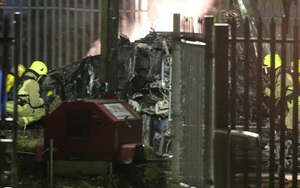 VIDEO: Khoảnh khắc trực thăng chở Chủ tịch CLB Leicester bay lên và gặp nạn