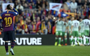 Video clip Barcelona 3-4 Real Betis: Một mình Leo Messi là không đủ