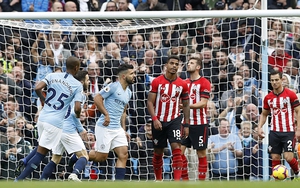 Man City 6-1 Southampton: Man City 'đánh tennis' trên Etihad