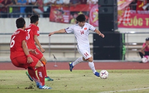 VIDEO: Công Phượng solo, Xuân Trường đá chạm xà, Anh Đức đá bồi, Việt Nam 2-0 Lào