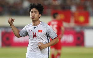 Công Phượng nói gì sau khi được bầu là Cầu thủ xuất sắc nhất trận gặp Lào?