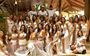 Choáng ngợp với dàn mỹ nữ đón năm mới 2019 cùng Neymar