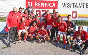 SỐC!!! Đội bóng nữ Benfica ghi 293 bàn mà chưa thủng lưới